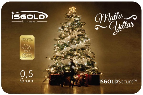 İsgold 24 Ayar 0.5 Gram Altın