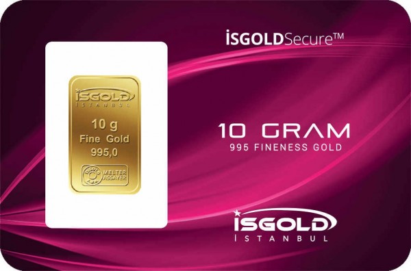 İsgold 24 Ayar 10 Gram Altın