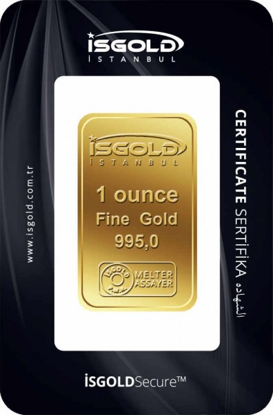 İsgold 24 Ayar 1 Ons Altın