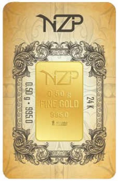 NZP 24 Ayar 0.5 Gram Altın
