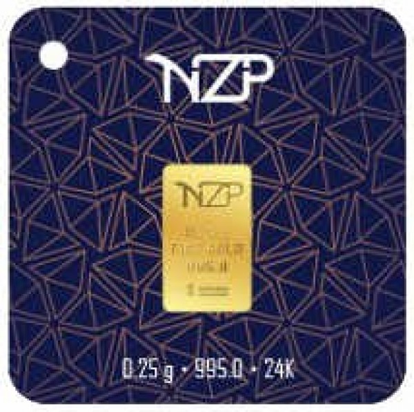 NZP 24 Ayar 0.25 Gram Altın