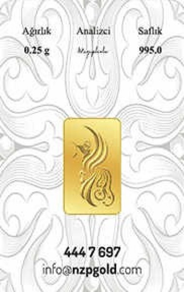 NZP 24 Ayar 0.25 Gram Altın