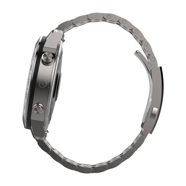 Garmin Fenix Chronos Brushed Stainless Steel Aktivite Saati (Çelik Gümüş)