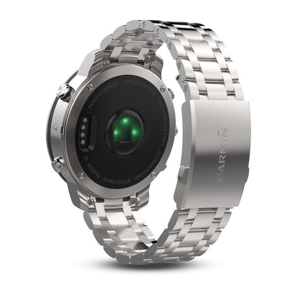 Garmin Fenix Chronos Brushed Stainless Steel Aktivite Saati (Çelik Gümüş)