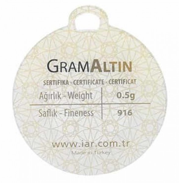 İAR 22 Ayar 0.5 Gram Altın