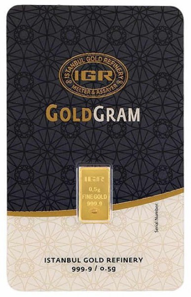 IGR 999.9 Milyem 0.5 Gram Altın