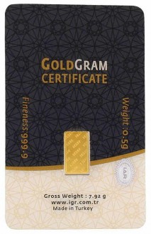 IGR 999.9 Milyem 0.5 Gram Altın