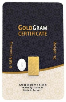 IGR 999.9 Milyem 1 Gram Altın