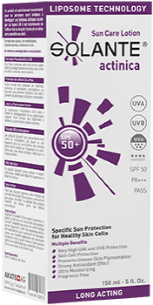 Solante Actinica 50+ Faktör Losyon 150 ml