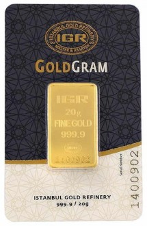 IGR 999.9 Milyem 20 Gram Altın