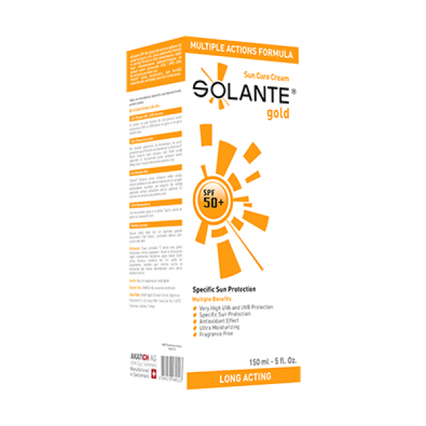 Solante Gold 50+ Faktör Krem 150 ml (50 Faktör)