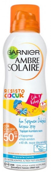 Garnier Ambre Solaire Resisto 50+ Faktör Sprey 200 ml