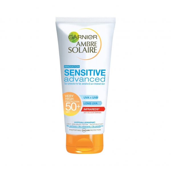 Garnier Ambre Solaire Sensitive Advanced 50+ Faktör Krem 200 ml (200 ml)