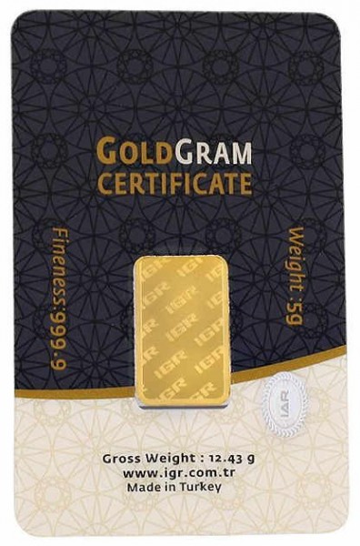 IGR 999.9 Milyem 5 Gram Altın