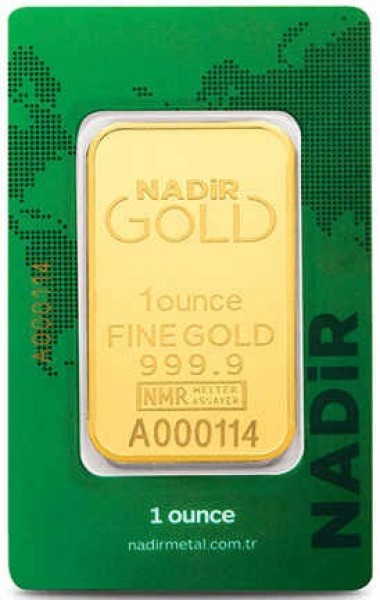 Nadir Gold 999.9 Milyem 1 Ons Altın