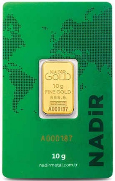 Nadir Gold 999.9 Milyem 10 Gram Altın