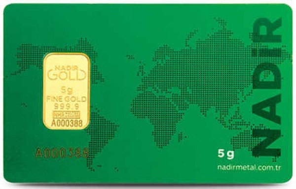 Nadir Gold 999.9 Milyem 5 Gram Altın