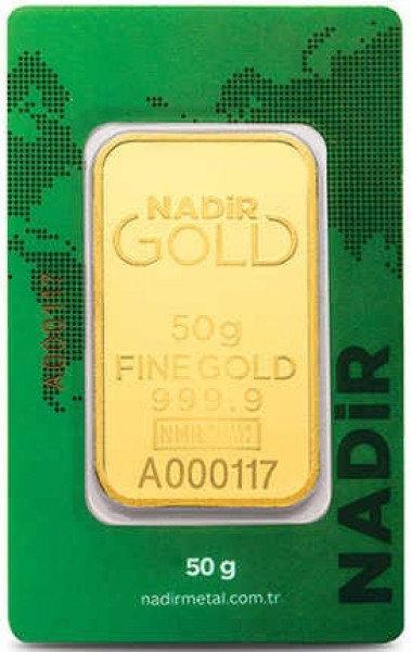 Nadir Gold 999.9 Milyem 50 Gram Altın
