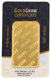 IGR 999.9 Milyem 50 Gram Altın
