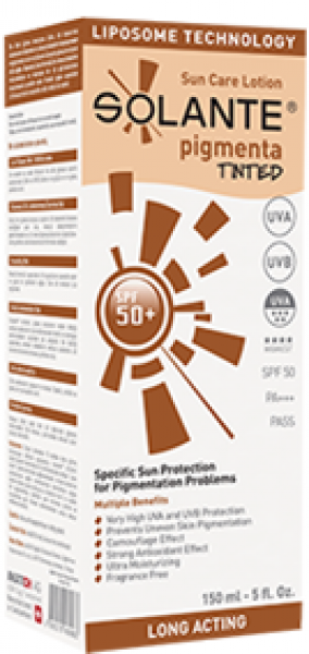 Solante Pigmenta Tinted 50+ Faktör Losyon 150 ml