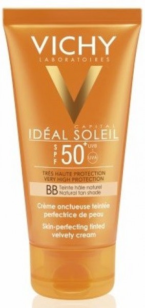 Vichy Ideal Soleil BB Tinted Velvety 50+ Faktör Krem 50 ml