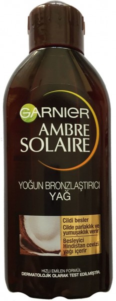 Garnier Ambre Solaire Yoğun Bronzlaştırıcı Yağ 200 ml