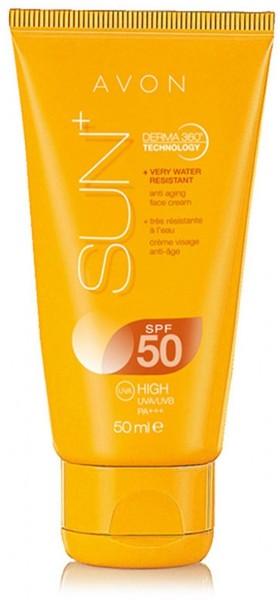 Avon Sun+ Anti Aging 50 Faktör Krem 50 ml