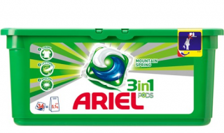Ariel 3’ü 1 Arada Sıvı Çamaşır Deterjan Kapsülleri 34 Yıkama
