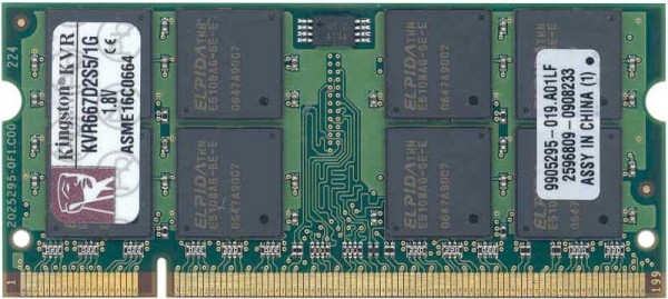 Kingston ValueRAM 1 GB 667 MT