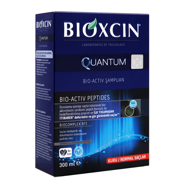 Bioxcin Quantum Kuru ve Normal Saçlar 300 ml Şampuan