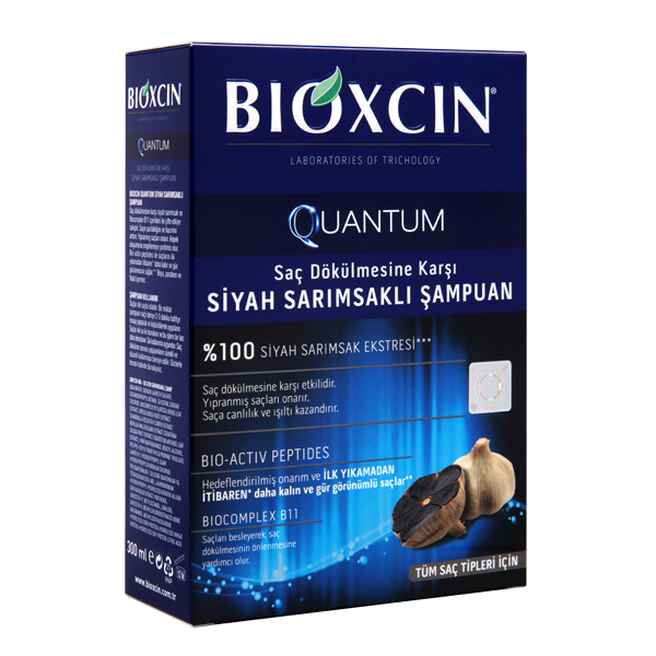 Bioxcin Quantum Siyah Sarımsaklı 300 ml Şampuan
