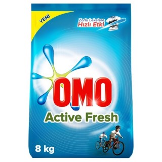 Omo Active Fresh Toz Çamaşır Deterjanı 8 kg