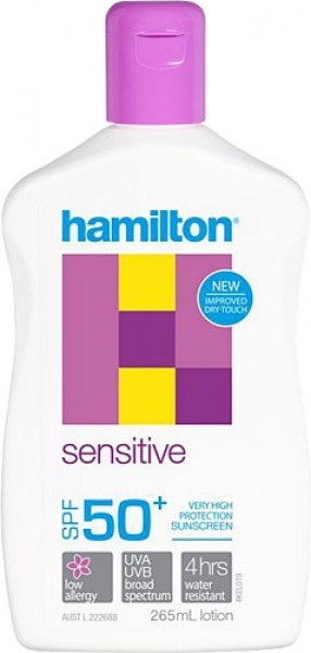 Hamilton Sensitive 50+ Faktör Losyon 265 ml
