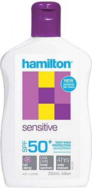 Hamilton Sensitive 50+ Faktör Losyon 250 ml