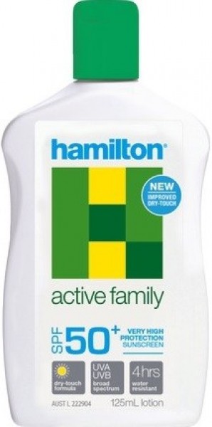 Hamilton Active Family 50+ Faktör 125 ml (125 ml)