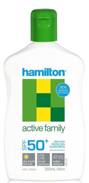 Hamilton Active Family 50+ Faktör 250 ml (250 ml)