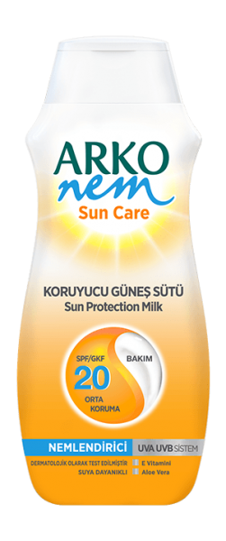 Arko Nem 20 Faktör Güneş Sütü 200 ml