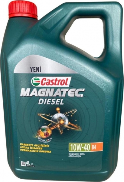 Castrol Magnatec Diesel 10W-40 B4 Motor Yağı (4 litre)