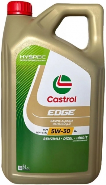 Castrol Edge 5W-30 LL Motor Yağı (5 litre)