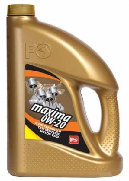 Petrol Ofisi Maxima 0W-20 Motor Yağı (4 litre)