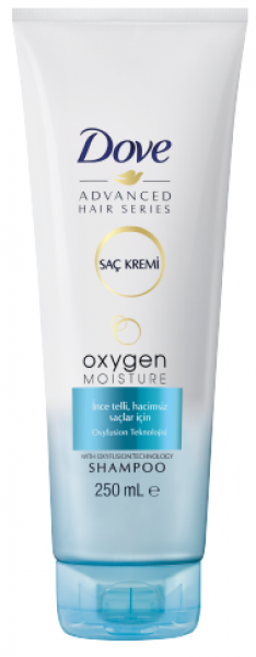 Dove Advanced Hair Series Oxygen Moisture 250 ml Şampuan