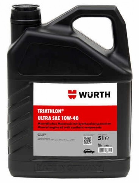 Würth Triathlon Ultra 10W-40 Motor Yağı (5 litre)