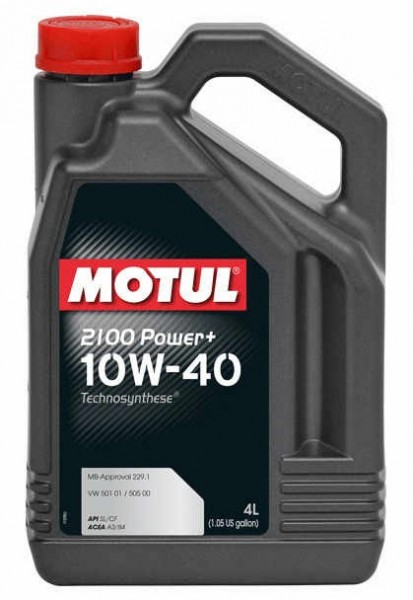 Motul 2100 Power+ 10W-40 Motor Yağı (4 litre)
