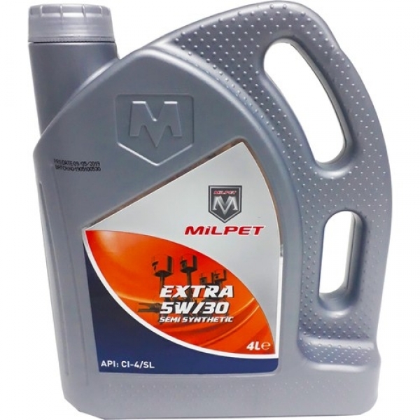 Milpet Extra SS 5W-30 Motor Yağı (4 litre)