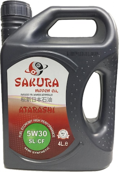 Sakura Atarashi 5W-30 Motor Yağı (4 litre)