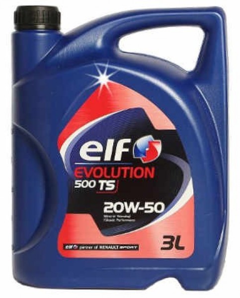 Elf Evolution 500 TS 20W-50 Motor Yağı (3 litre)