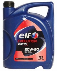 Elf Evolution 500 TS 20W-50 resim