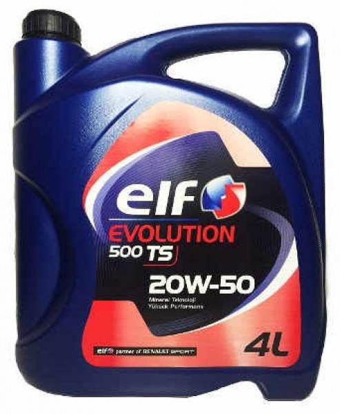 Elf Evolution 500 TS 20W-50 Motor Yağı (4 litre)