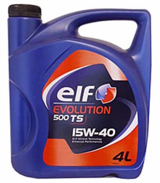 Elf Evolution 500 TS 15W-40 Motor Yağı (4 litre)