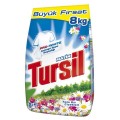 Tursil Matik Taze Kır Çiçekleri Toz Çamaşır Deterjanı 8 kg resim
